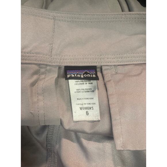 𝅺Patagonia light gray capri pants women's size 6 - see description - Picture 4 of 9